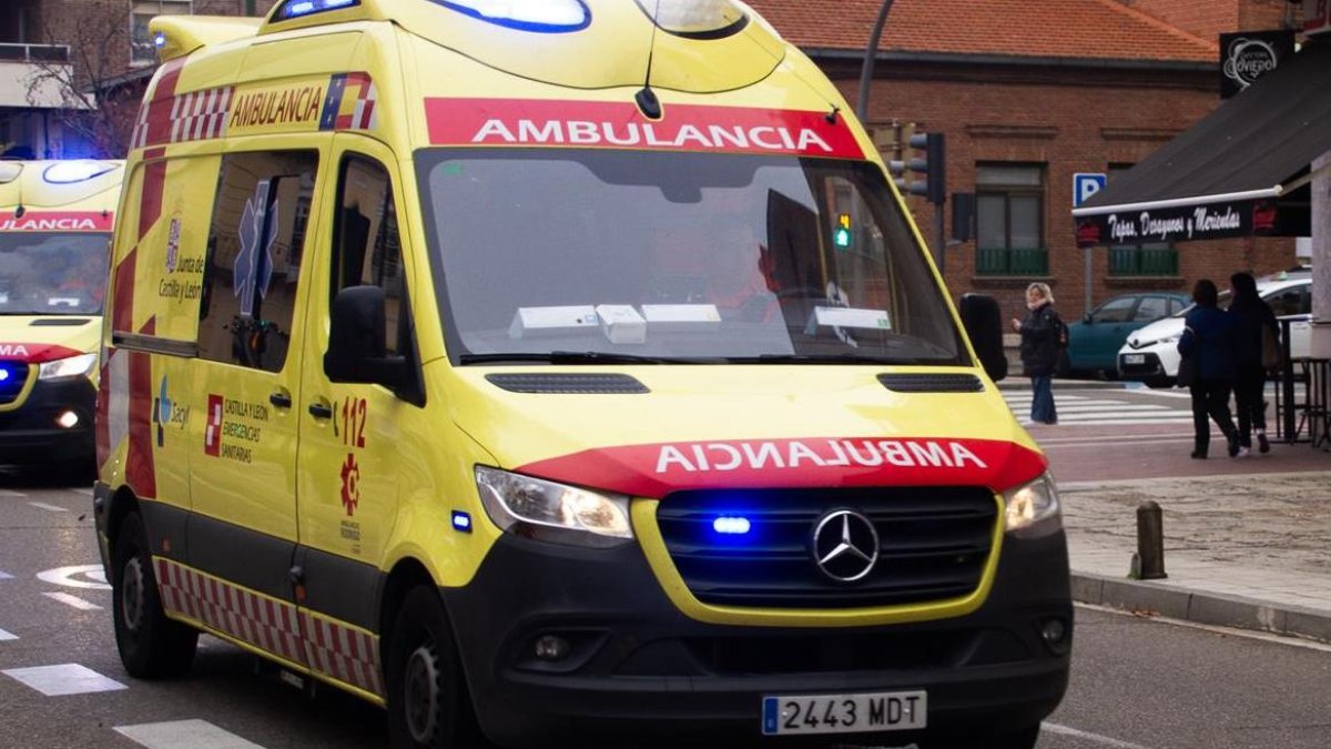Una ambulancia en una imagen de archivo.
