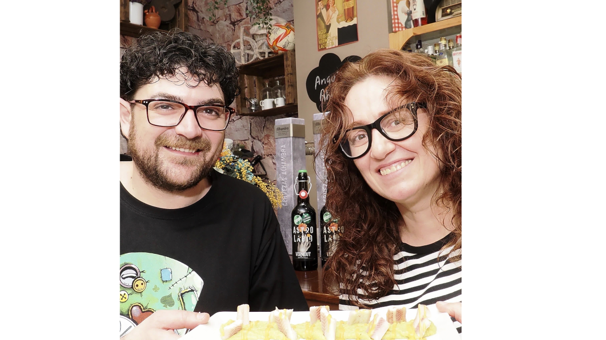 En la imagen, Javier y Gladis, propietarios del establecimiento.