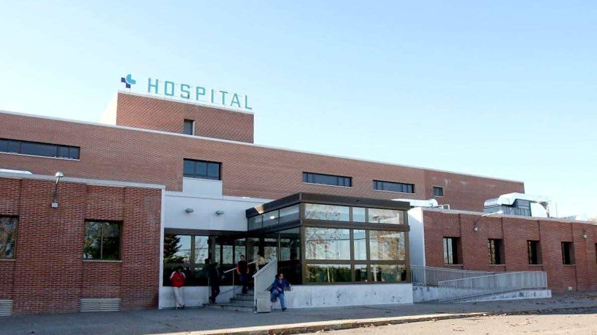 Fachada del Hospital de Medina del Campo.