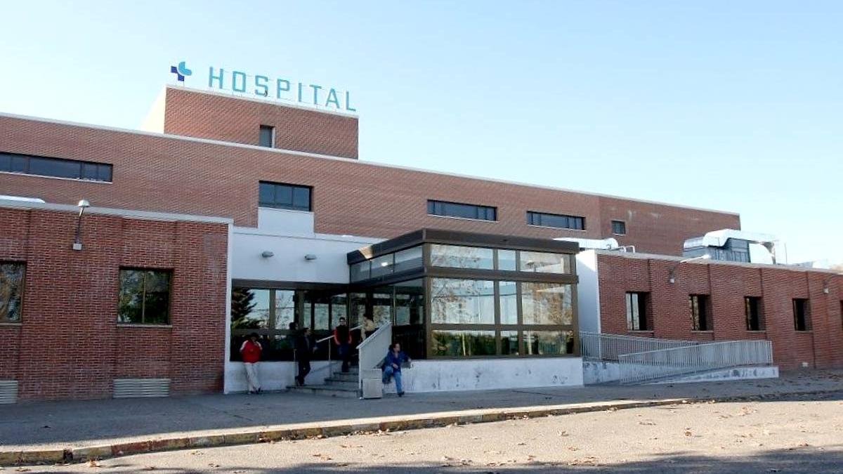 Fachada del Hospital de Medina del Campo.