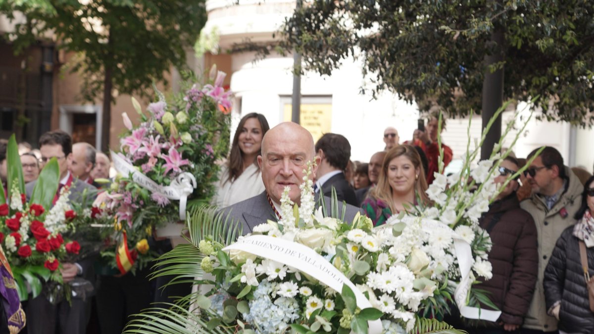 El alcalde de Valladolid, Jesús Julio Carnero, participa en los actos en honor a San Pedro Regalado