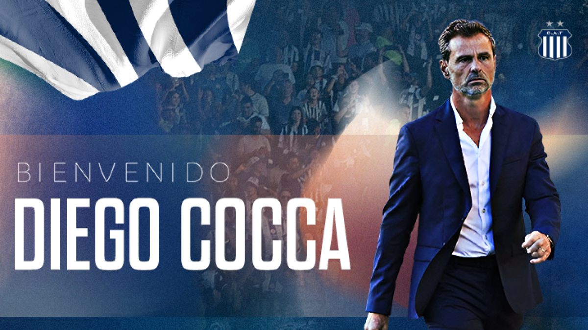 Diego Cocca, nuevo entrenador de CA Talleres.