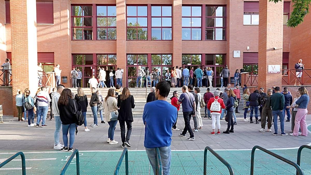 Aulario de la Universidad de Valladolid en una foto de archivo.