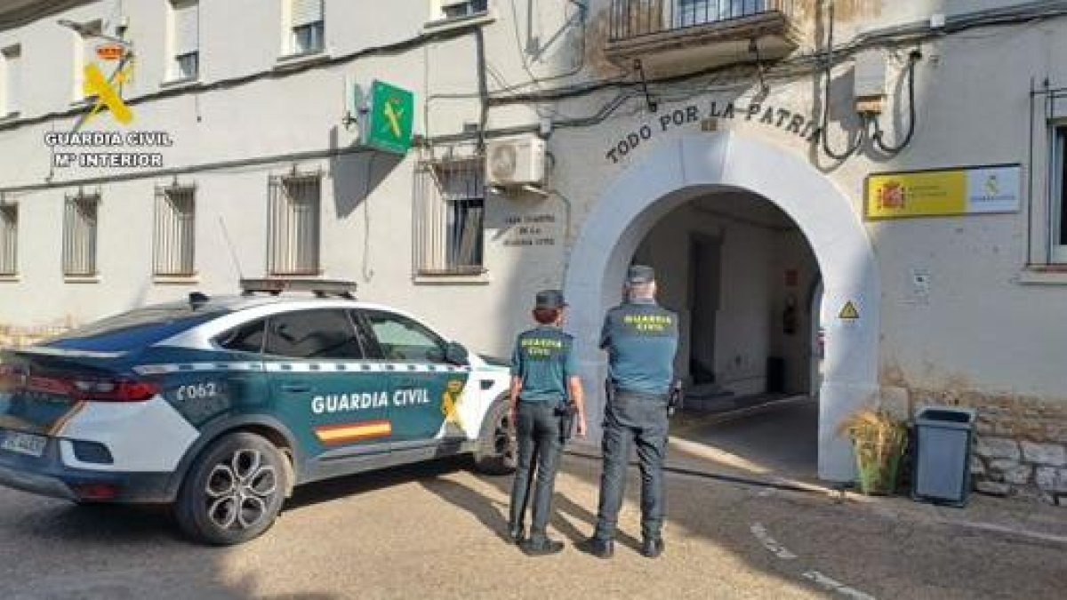 Cuartel de la Guardia Civil en Medina de Rioseco.