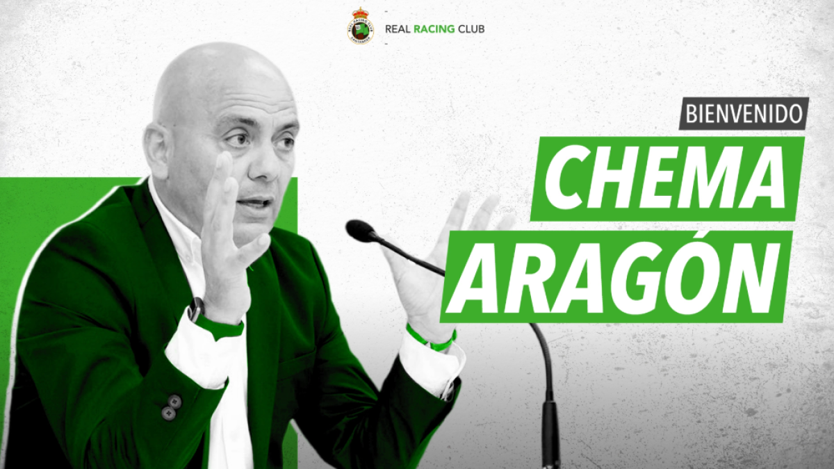 Chema Aragón, nuevo director deportivo del Racing.