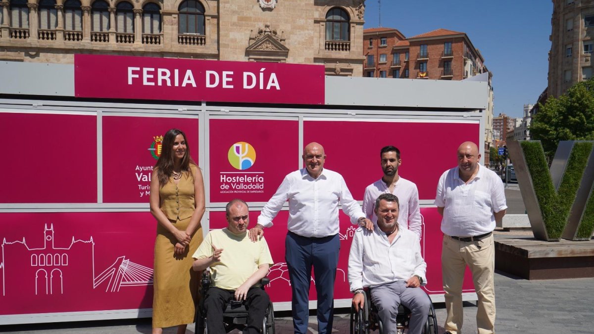 Presentación de las nuevas casetas oficiales de la Feria de Día de Valladolid.