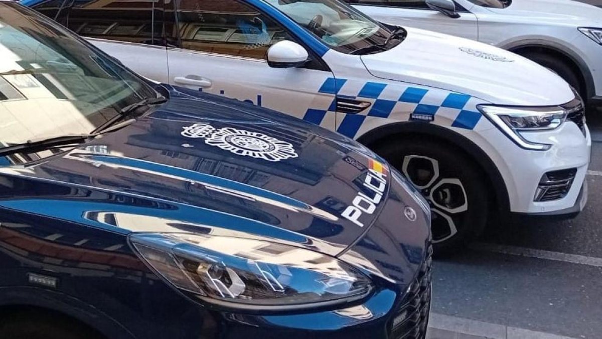 Efectivos de la Policía Nacional y Local de Valladolid