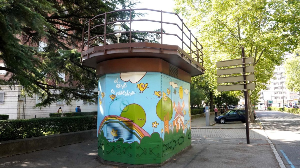 Estación de la Red de Control de la Contaminación Atmosférica del Ayuntamiento.