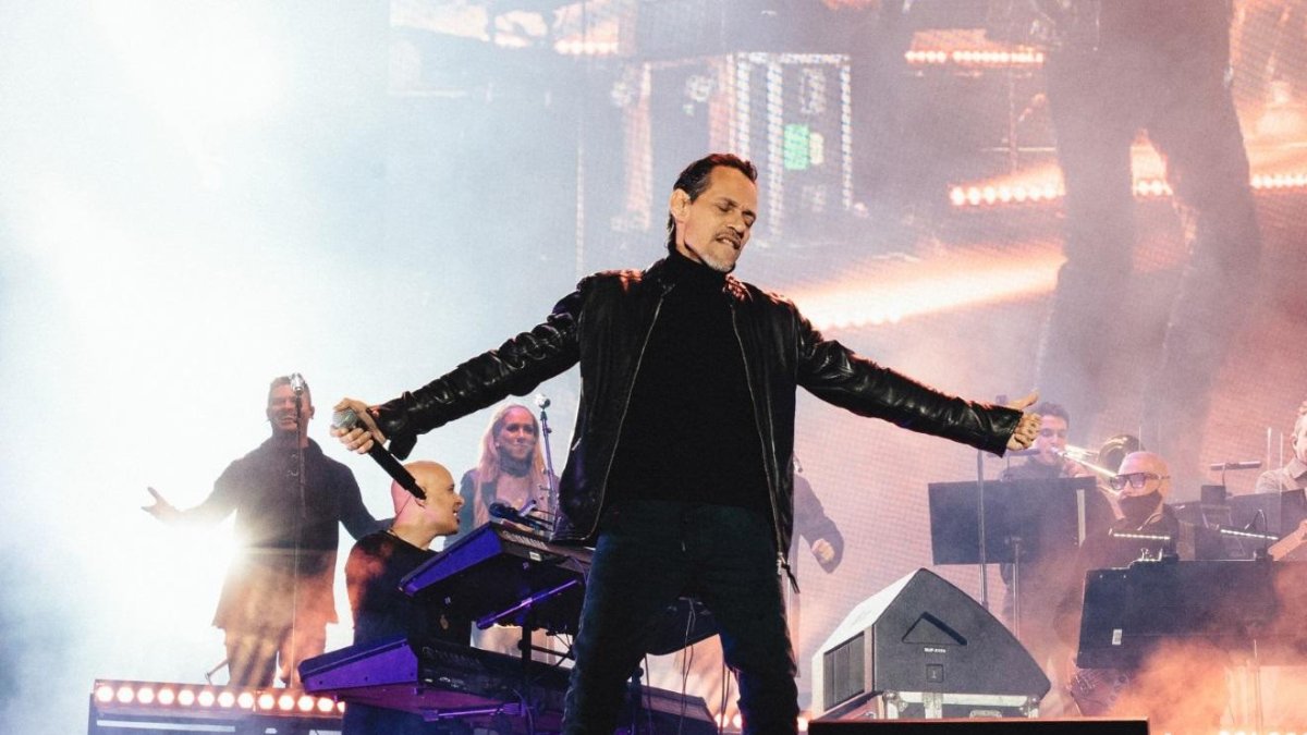 Marc Anthony durante un concierto en una imagen de archivo