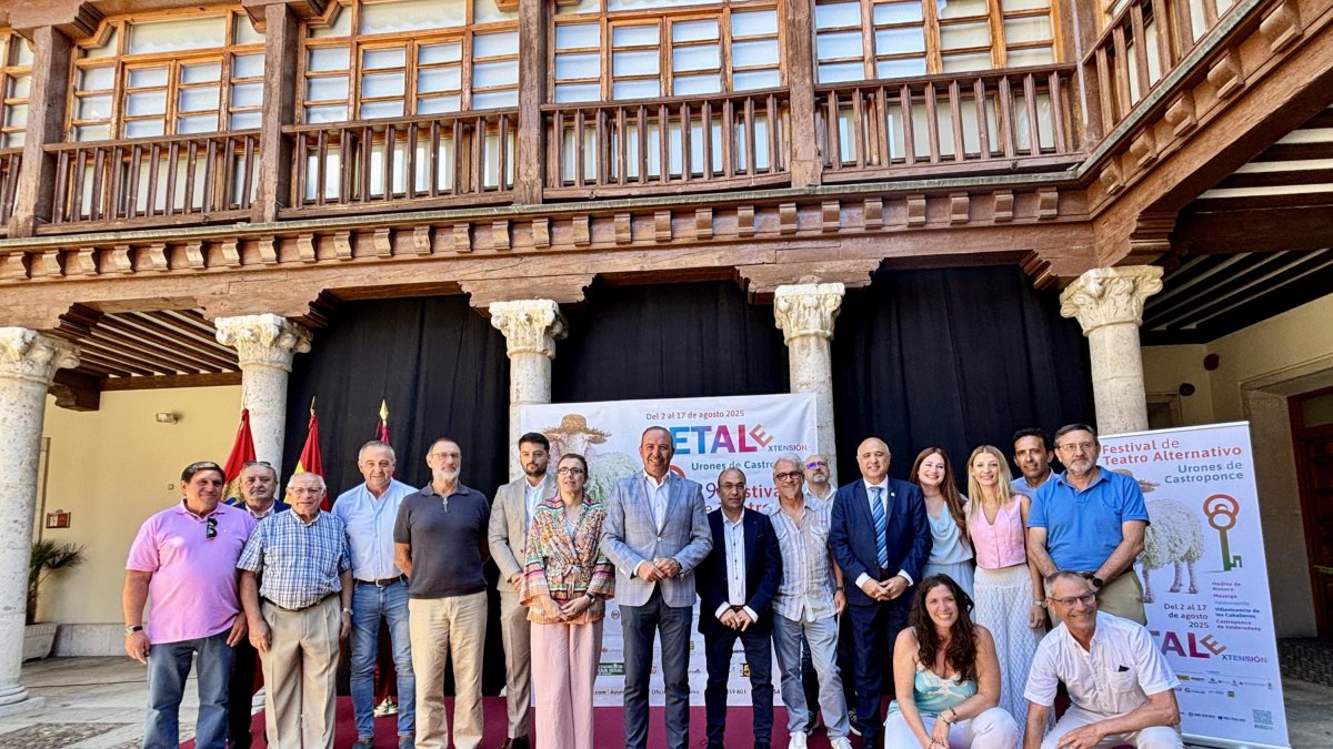 Presentación de la 29 edición del Festival de Teatro Alternativo de Urones de Castroponce en Extensión