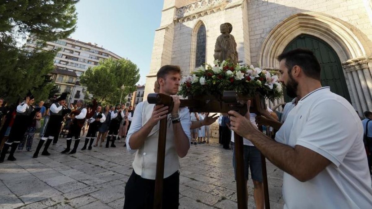 Homenaje al día de Santiago en Valladolid en 2025