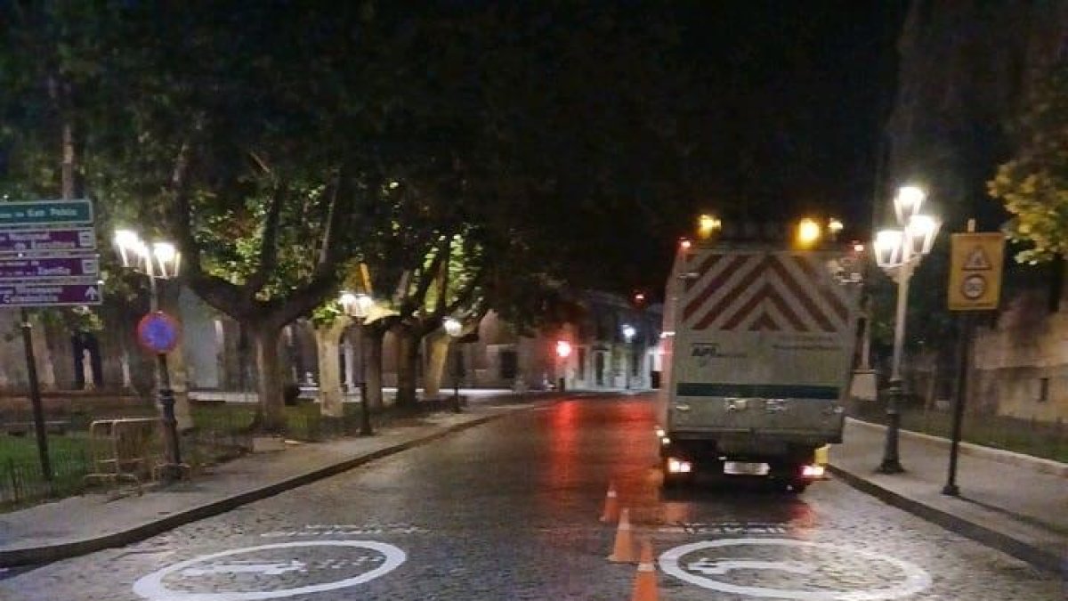 Señalización de la Plaza de San Pablo