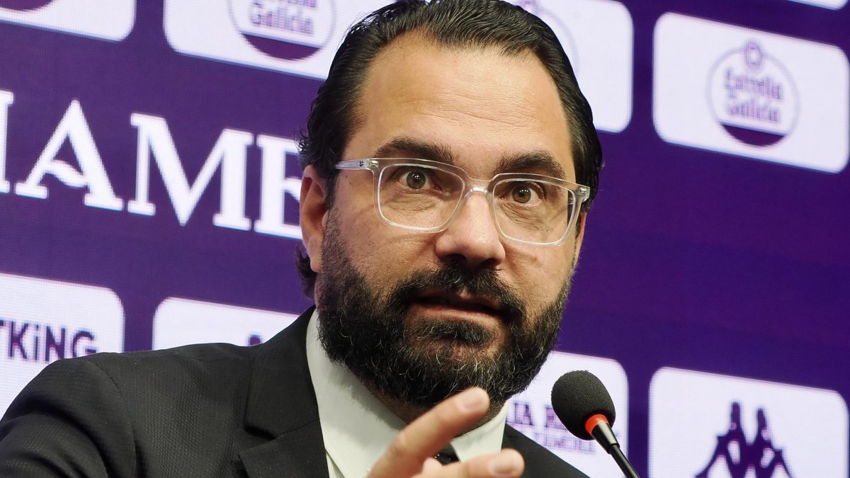 Víctor Orta, director deportivo Del Real Valladolid.