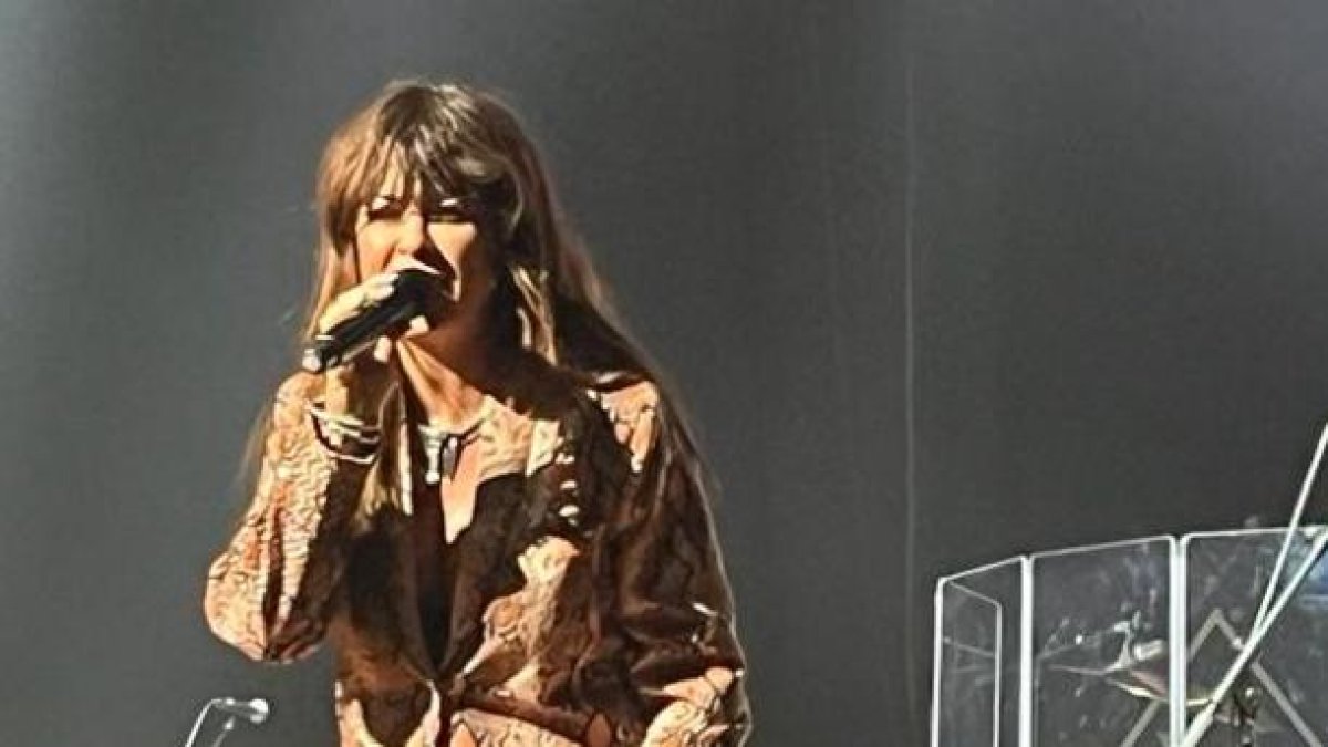 Imagen de archivo del concierto de Vanesa Martín en el Centro Cultural Miguel Delibes de Valladolid en 2023.