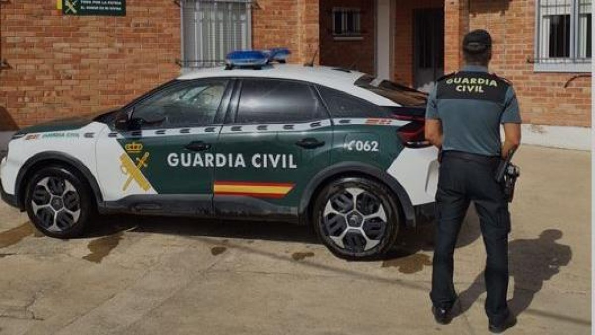 Guardia Civil en Tordesillas.
