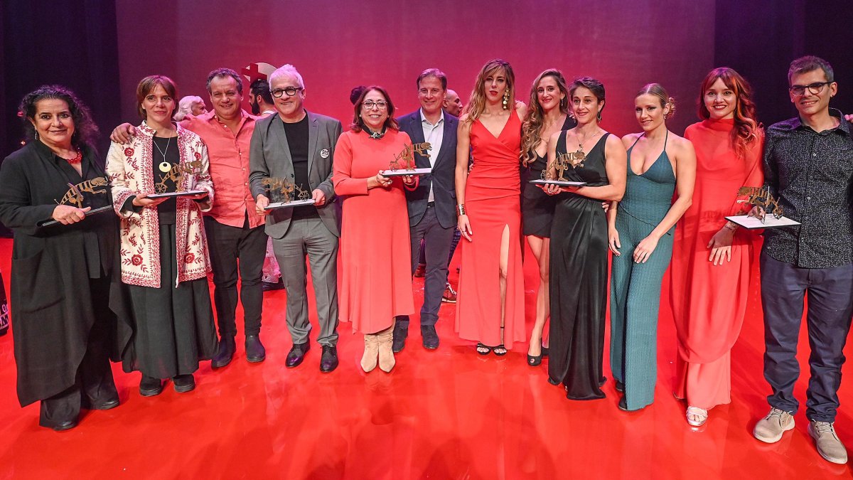 Ceremonia de entrega de los I Premios Artes Escénicas de Castilla y León