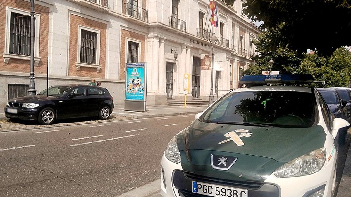Fachada de la Audiencia de Valladolid.