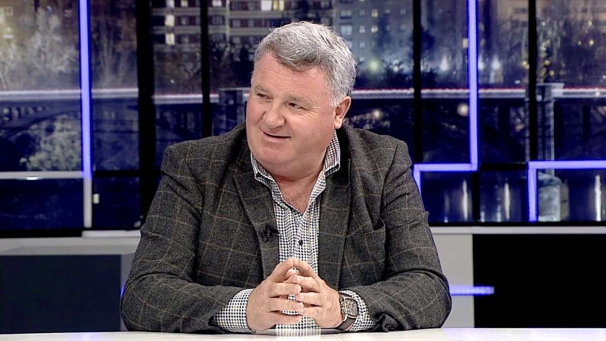 Enrique Pascual, presidente del Consejo Regulador de la Denominación de Origen Ribera del Duero, durante su intervención en La Quinta Esquina.