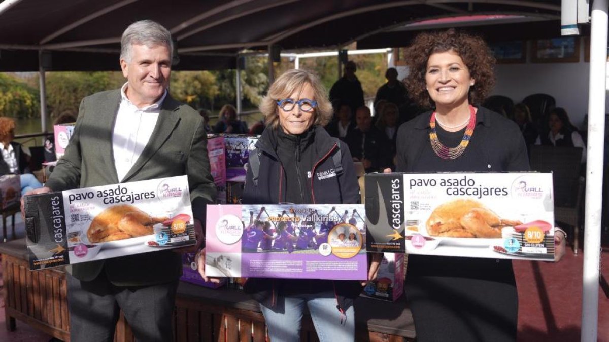 Alfonso Jiménez Rodríguez-Vila, Nachi García Iglesias, presentan su nuevo pavo de Acción de Gracias