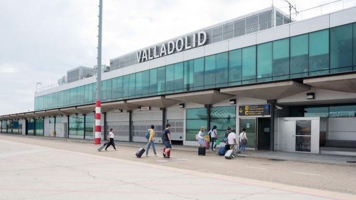  Imagen de archivo del aeropuerto de Valladolid.