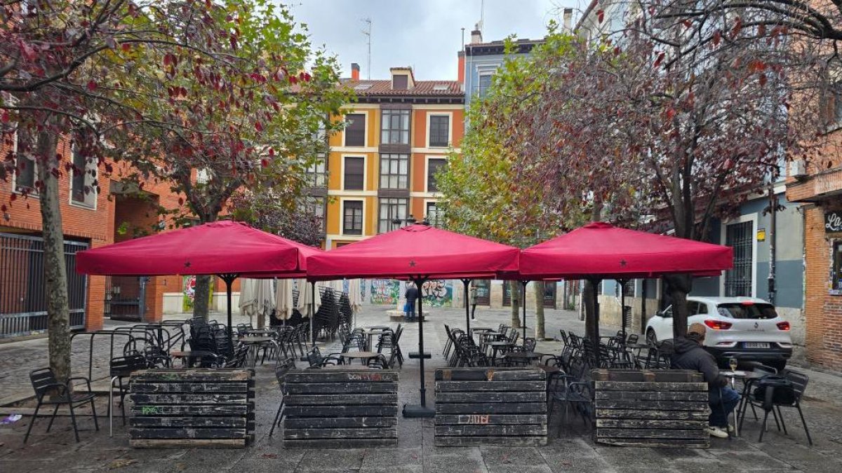 Zona de la plaza de Cantarranillas, declarada Zona Acústicamente Saturada.
