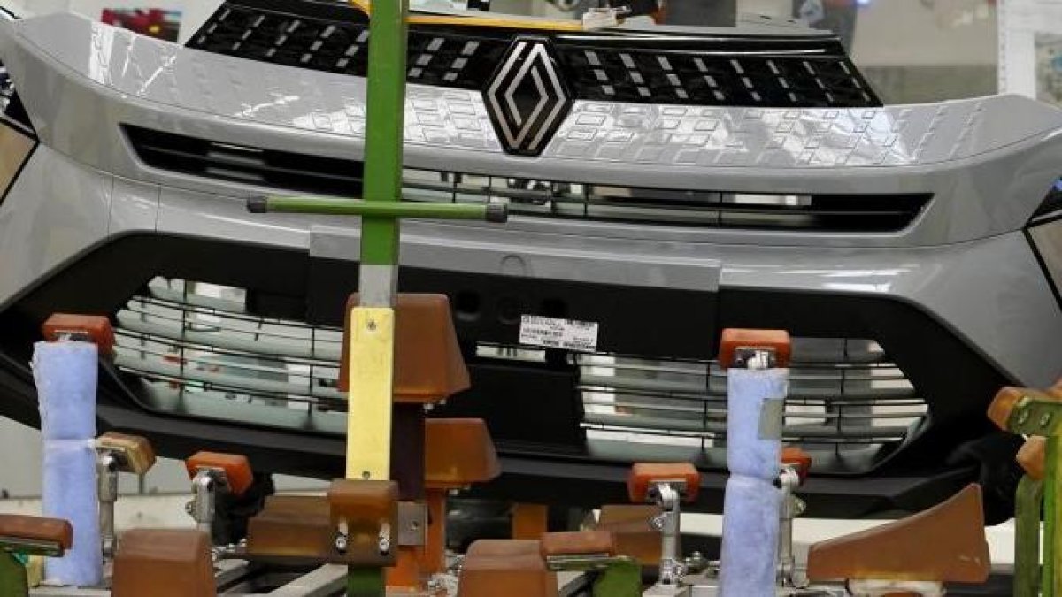 Factoría de carrocerías de Renault en Valladolid.