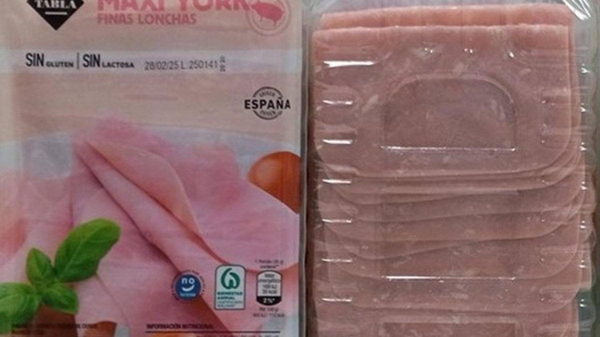 Imagen de uno de los productos afectados.