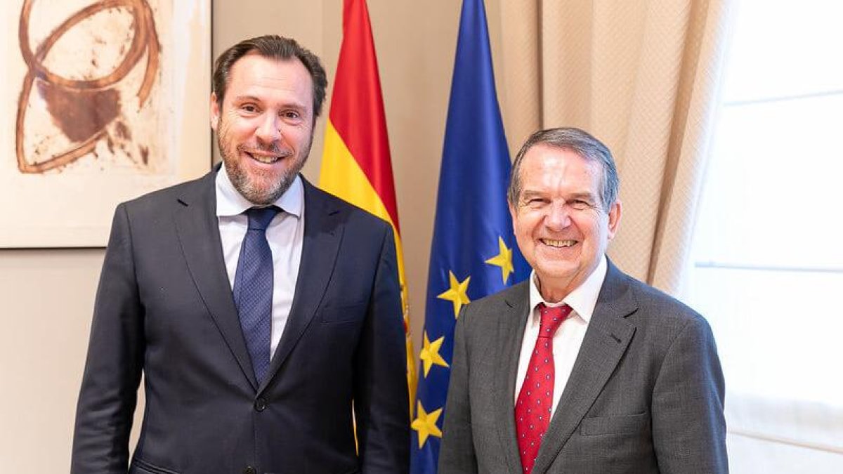 Óscar Puente y Abel Caballero, en una imagen de archivo.