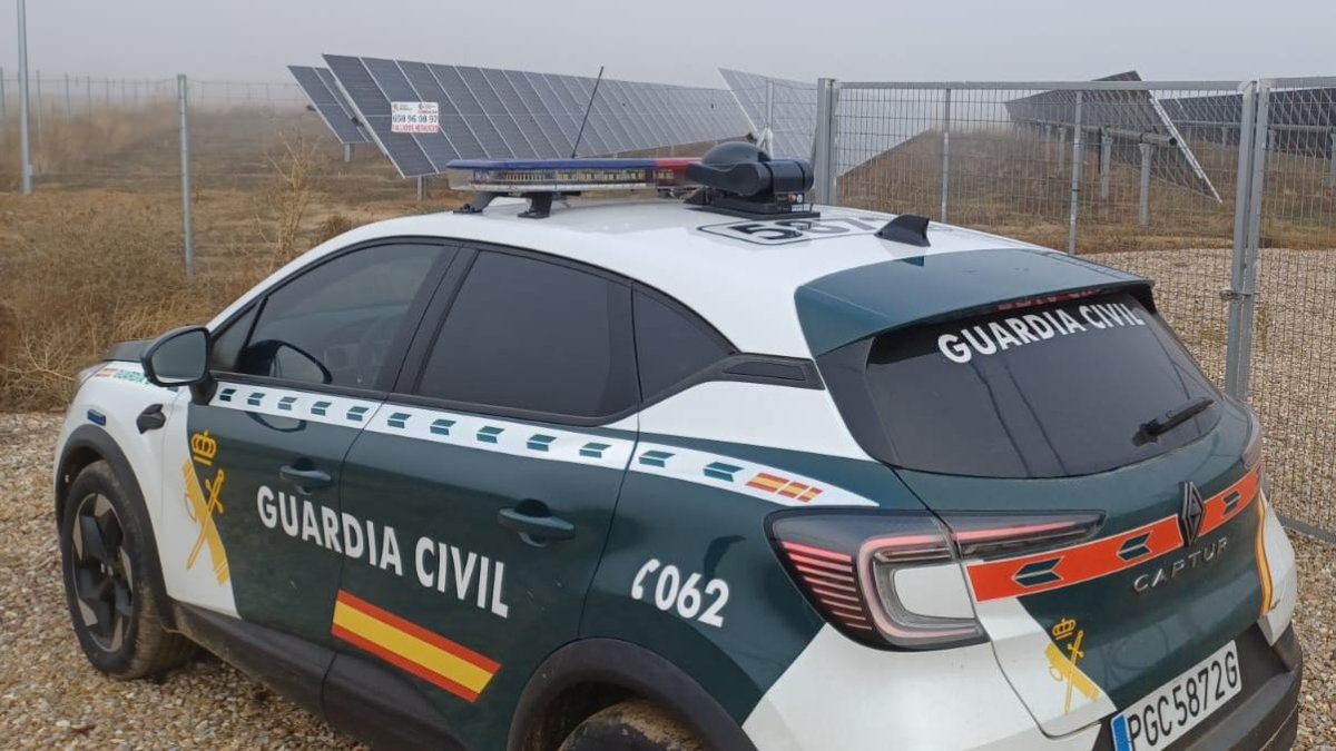 Vehículo de la Guardia Civil