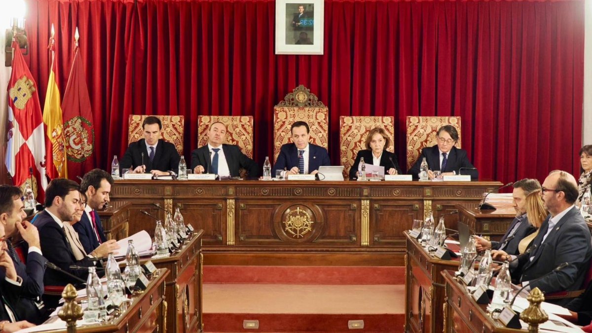Pleno de la Diputación de Valladolid