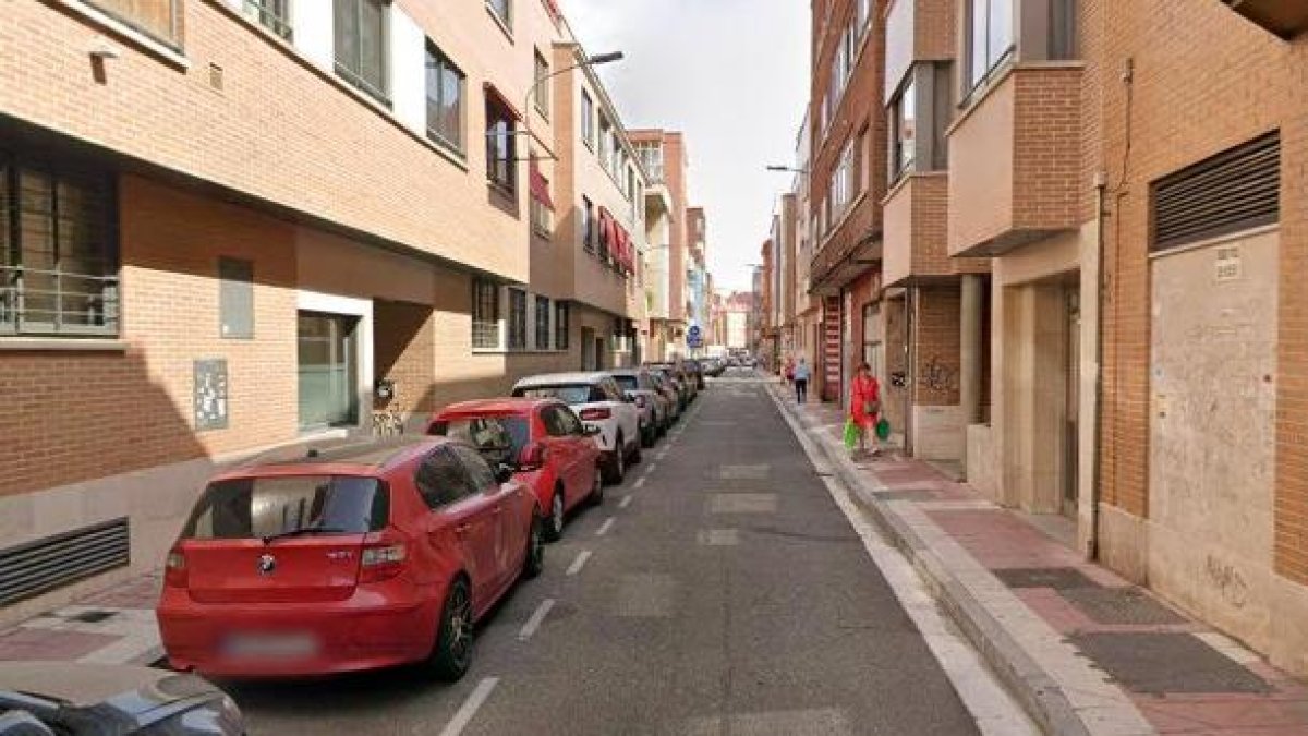 Calle Padre Manjón en el barrio de las Delicias.