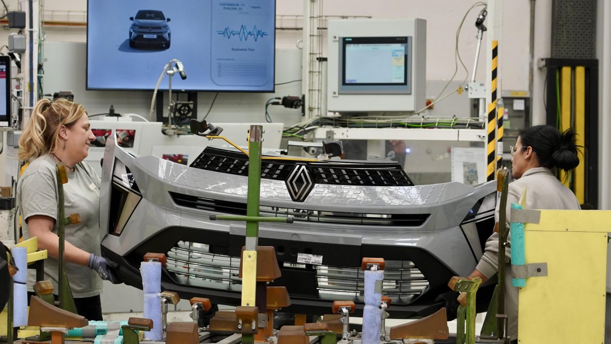 Fábrica de Renault en Valladolid, en una imagen de archivo.