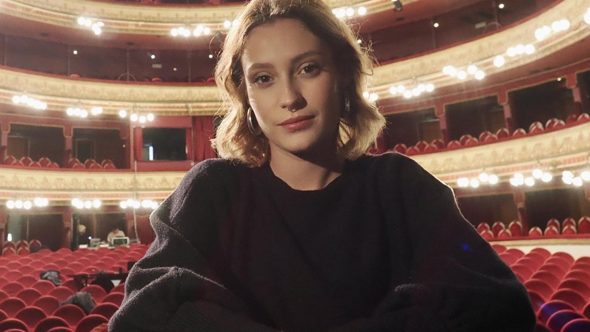Ana Garcés, actriz vallisoletana, este miércoles en el Calderón.