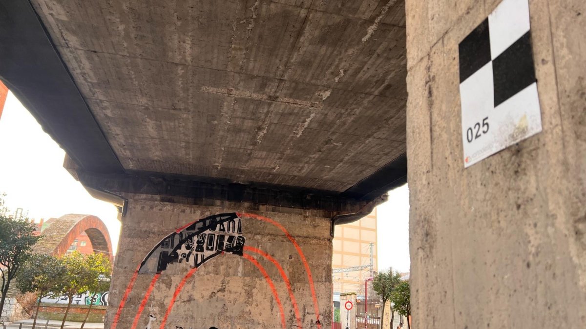 Viaducto de Arco de Ladrillo en Valladolid.