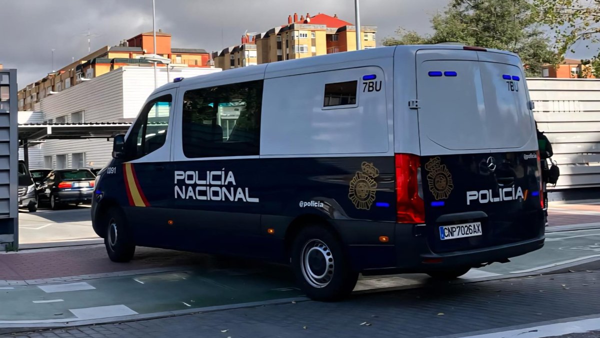 Furgón de la Policía Nacional en una imagen de archivo