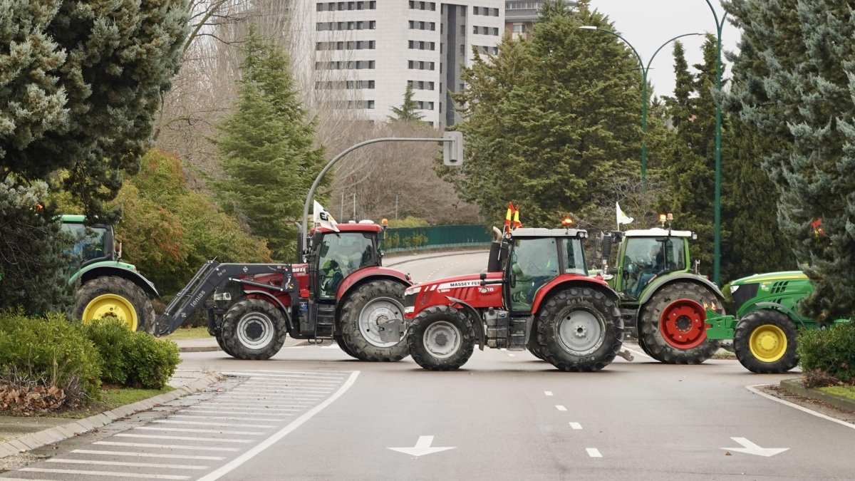 Imagen de la última tractorada