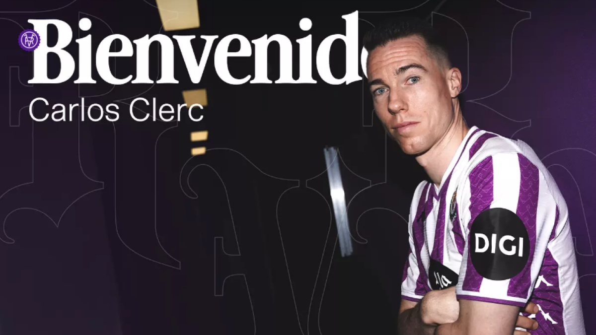 Clerc, nuevo jugador del Real Valladolid.