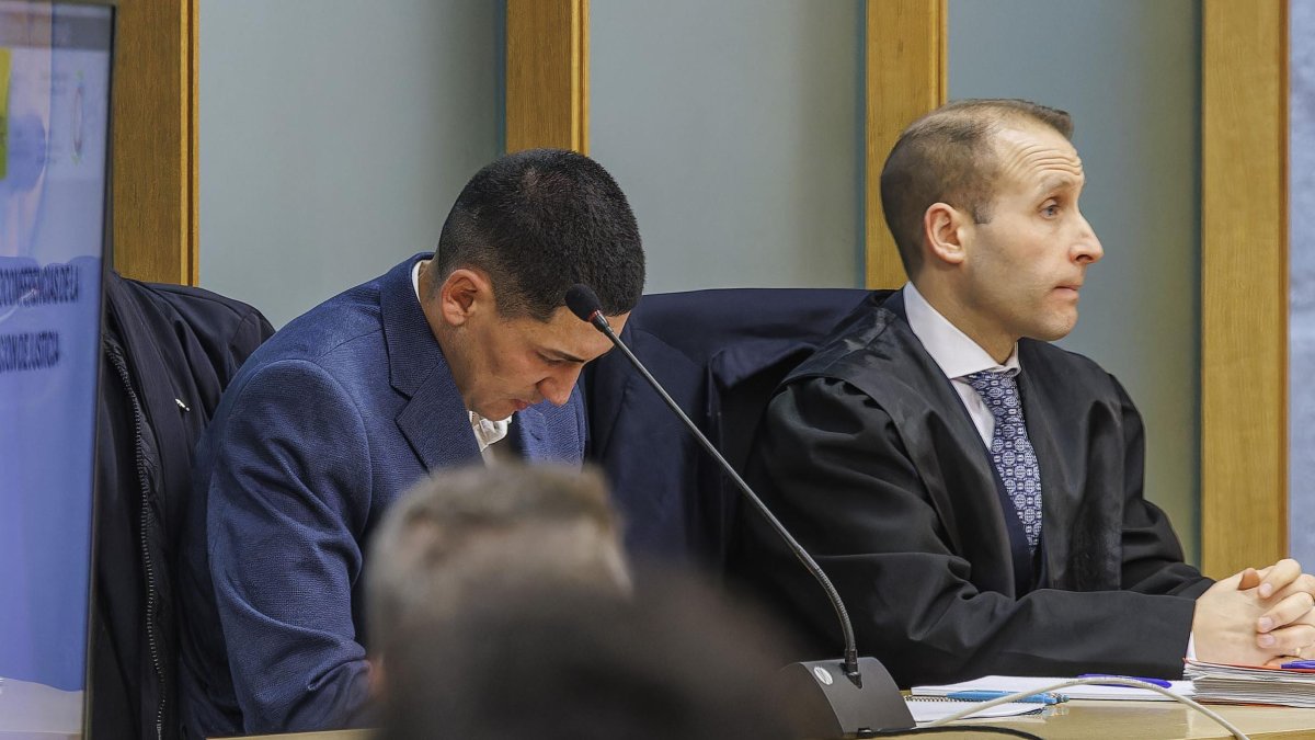 El acusado de matar a Sergio Delgado en Burgos.