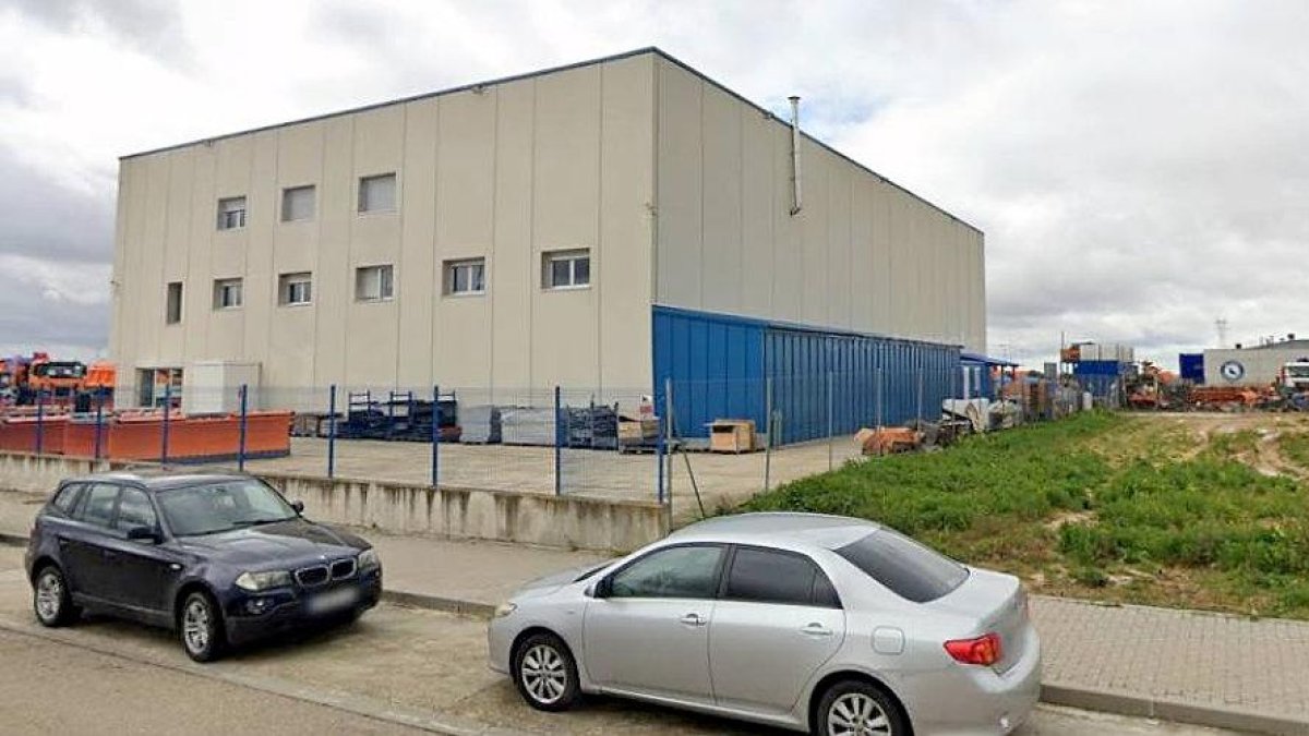 Empresas en el Polígonio Industrial de Sepes en Tordesillas.