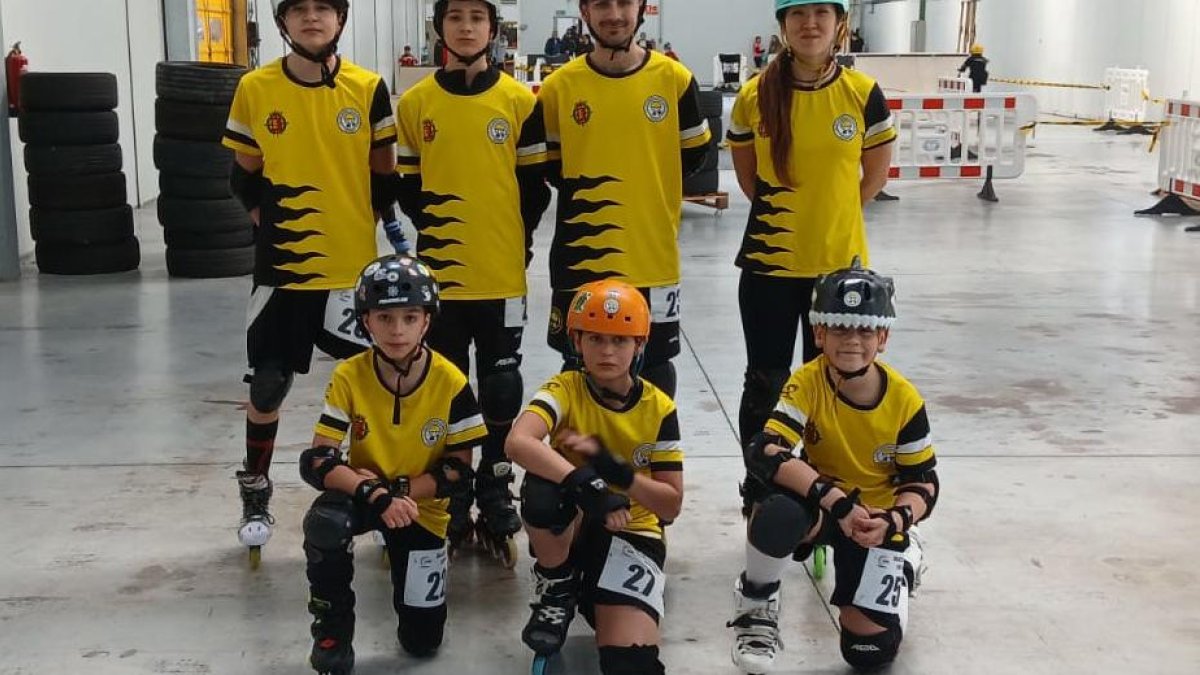 Los Rolling Lemons de Skate cross.