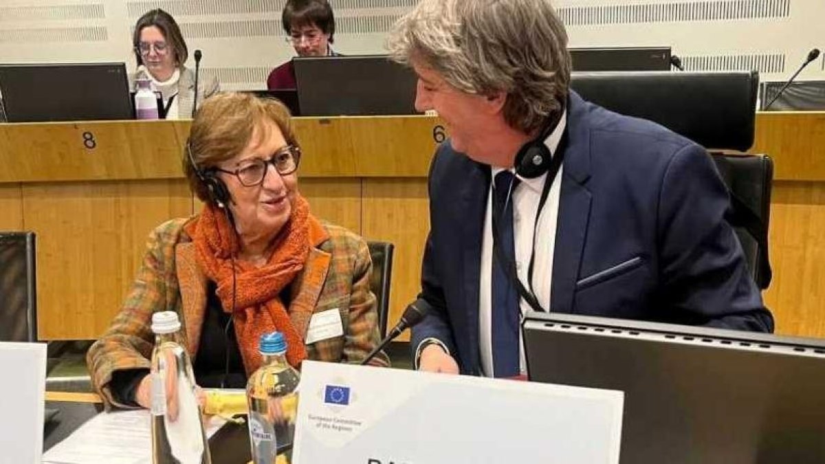 Carlos Martínez, en Bruselas
