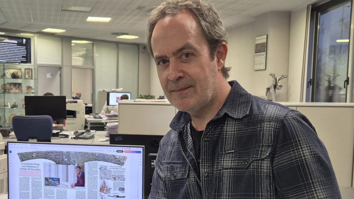 El periodista de Diario de Valladolid - El Mundo, Julio Tovar