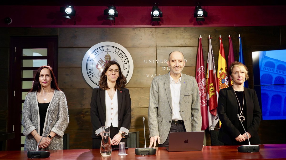 Goretti Faya Ornia, Olaya Mediavilla, Carlos Alberola e Inés Monreal.
