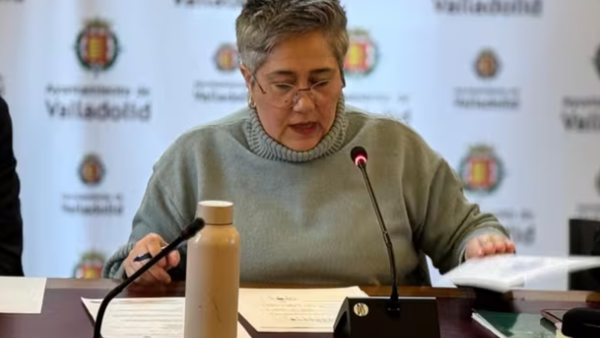 Cristina Colino, portavoz del grupo municipal Valladolid Toma la Palabra.