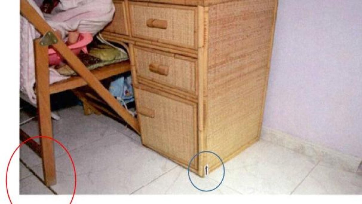 Imagen del registro compartida por la defensa de Óscar S.