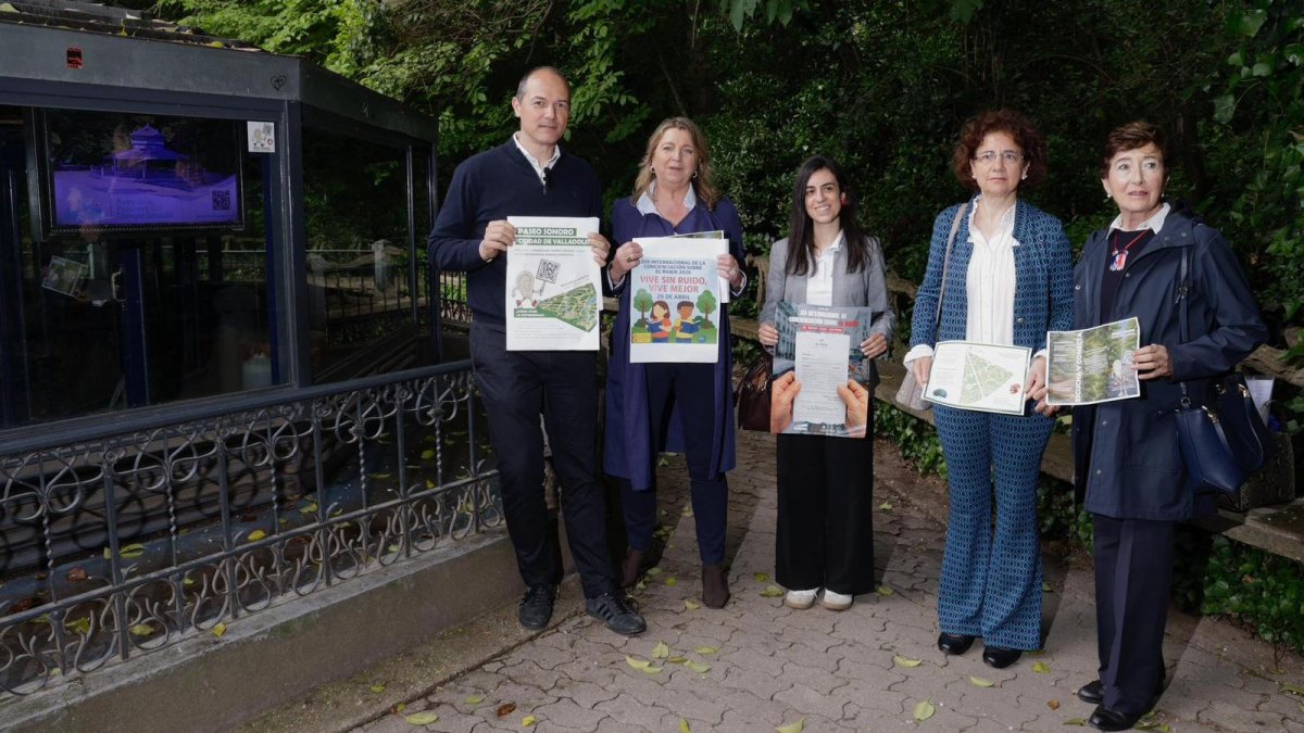El Ayuntamiento de Valladolid presenta el nuevo ‘Paseo Sonoro’ en el Campo Grande