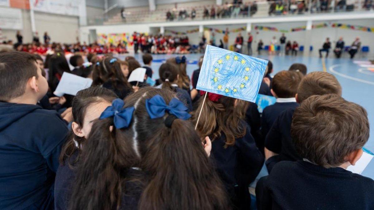 Celebración del Día de Europa en el colegio Sagrado Corazón-Corazonistas