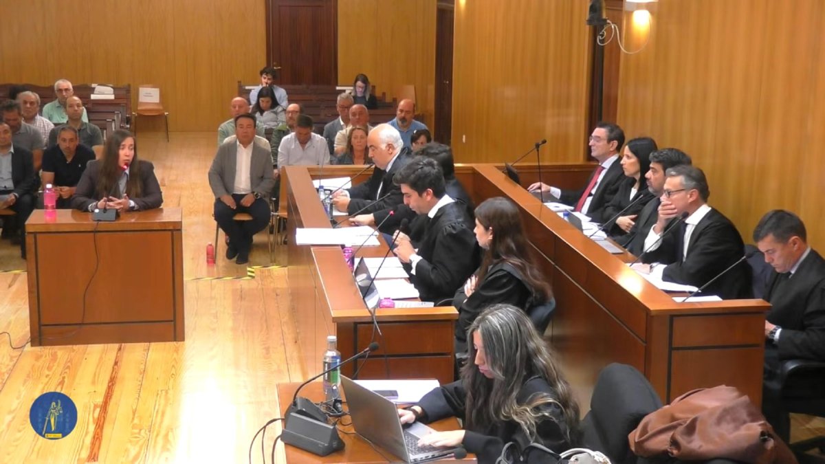 Un momento del juicio del caso ataúdes, en una imagen de archivo.