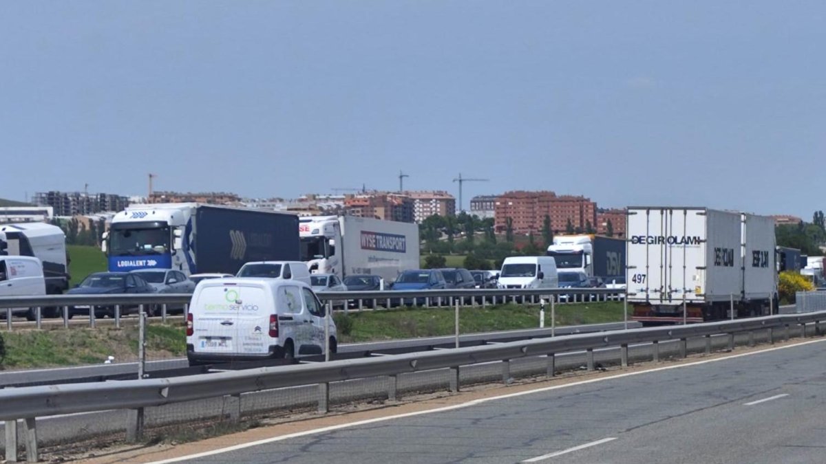 Retenciones por las obras de la A-62.