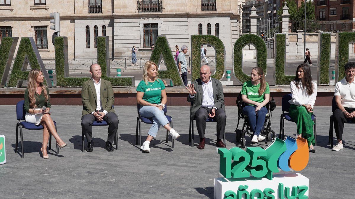 Presentación de la séptima edición de los Premios Iberdrola Supera en Valladolid.